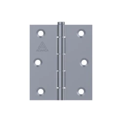 Dobradiça Zincado 1,50mm Pino Reversível Aliança