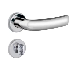 Fechadura Banheiro Galaxy Roseta 40mm Cromado Alianca