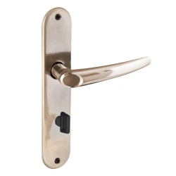 Fechadura banheiro joy espelho 40mm bronze latonado Aliança