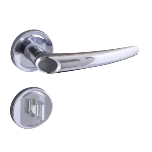 Fechadura banheiro joy roseta 40mm inox polido Alianca
