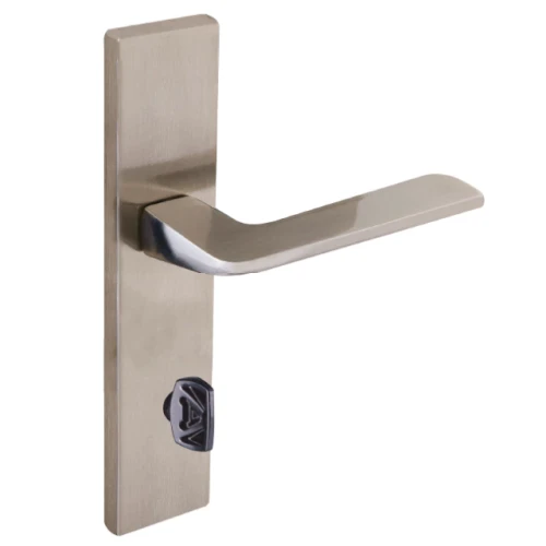 Fechadura banheiro ultra line espelho 55mm latonado Aliança