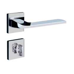 Fechadura banheiro ultra line roseta s40 cromado Aliança