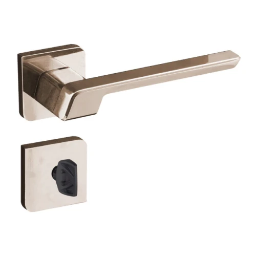 Fechadura Banheiro Vega Roseta Bronze Latonado 40mm Aliança