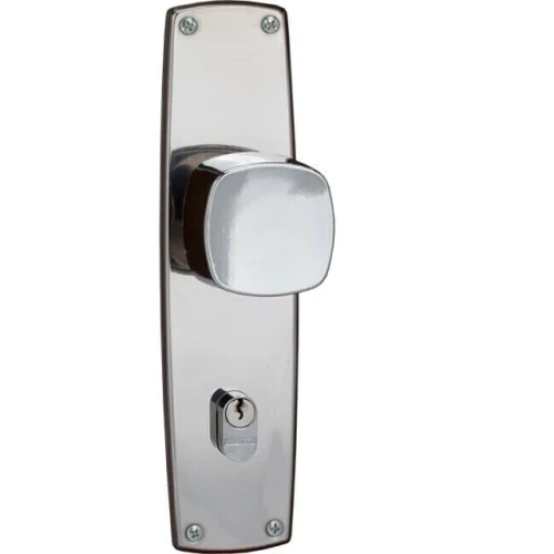 Fechadura entrada inox classic bola 55mm inox polido Aliança