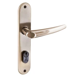 Fechadura entrada joy espelho 40mm bronze latonado Aliança