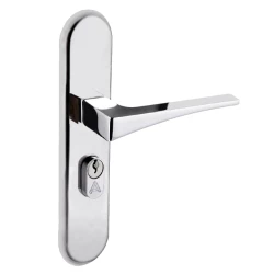 Fechadura Entrada Maxx Espelho S40mm Cromada Aliança