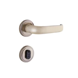 Fechadura Entrada orion anatomic 55mm bronze latonado Aliança Metalurgica