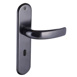 Fechadura Interna Galaxy Espelho 40mm Preto Fosco Alianca