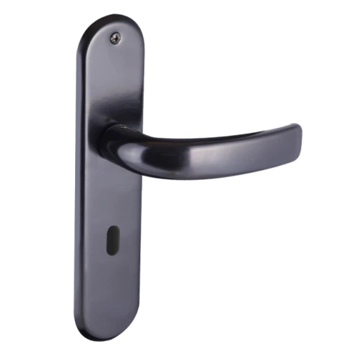 Fechadura Interna Galaxy Espelho 40mm Preto Fosco Alianca