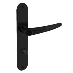 Fechadura Joy Espelho Banheiro 40mm Preto F Aliança
