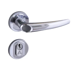 Fechadura Joy Roseta Externa 40mm Inox Polido Aliança