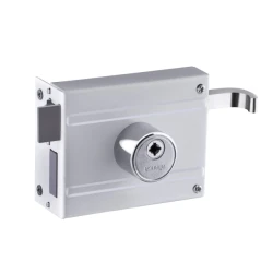Fechadura para portão Tetra 100mm branco Aliança