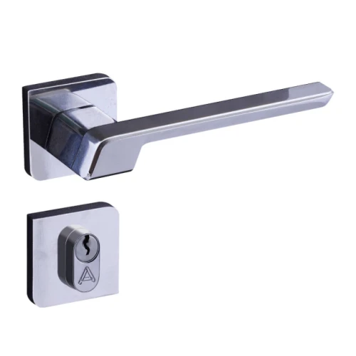 Fechadura Vega Roseta Cromada Externa S40mm Aliança