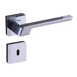 Fechadura Vega Roseta Cromada Interna S40mm Aliança