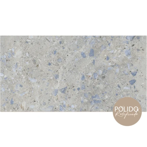 Premium GRAN TERRAZZO BLUE RT POLIDO 60X120 POLIDO Retificado