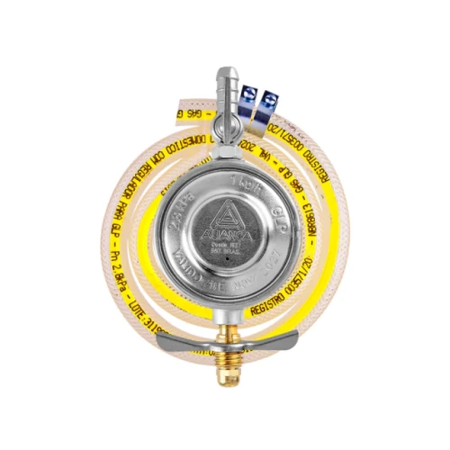 Regulador de gas doméstico 504/01 com mangueira 120 cm Aliança