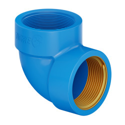 Joelho 90º Roscável com Bucha de Latão 1/2"