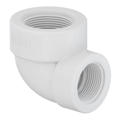 Joelho de Redução 90º Roscável 1" x 3/4"